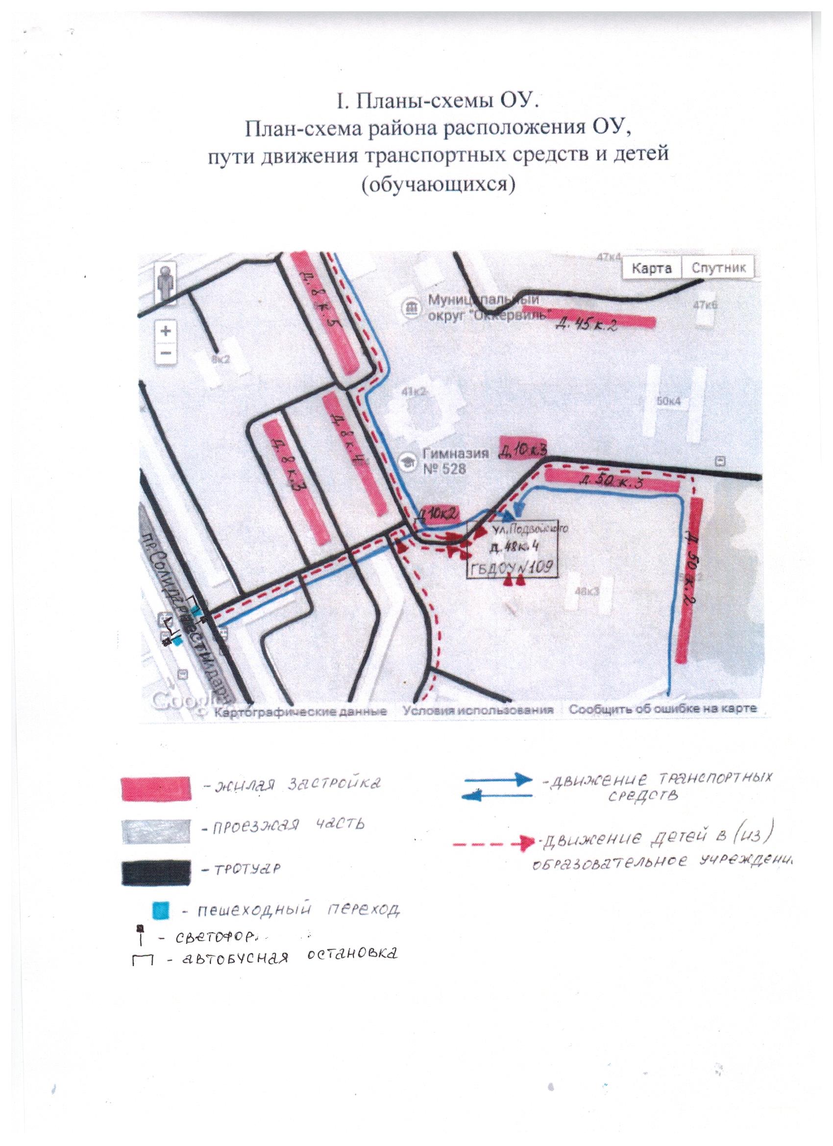 Планы схемы ОУ